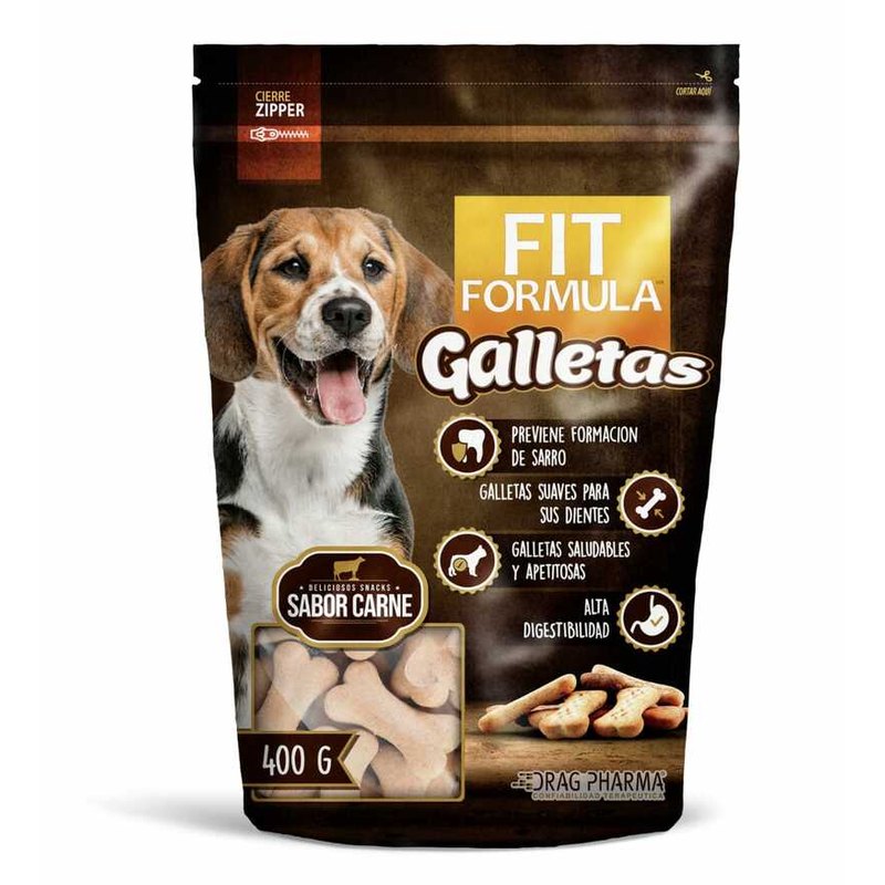 Fit Formula Galletas Sabor A Carne 400G