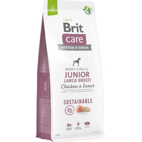 Brit Care Junior Large Breed Chicken & Insect Dog 12Kg