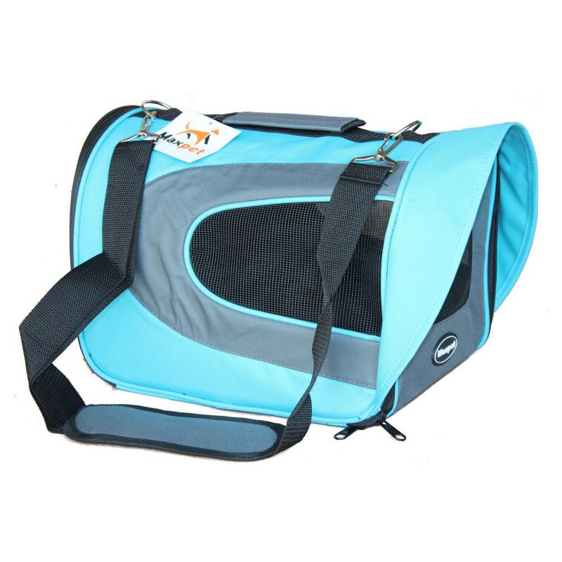 Maxpet Bolso De Transporte Celeste Small Para Cabina
