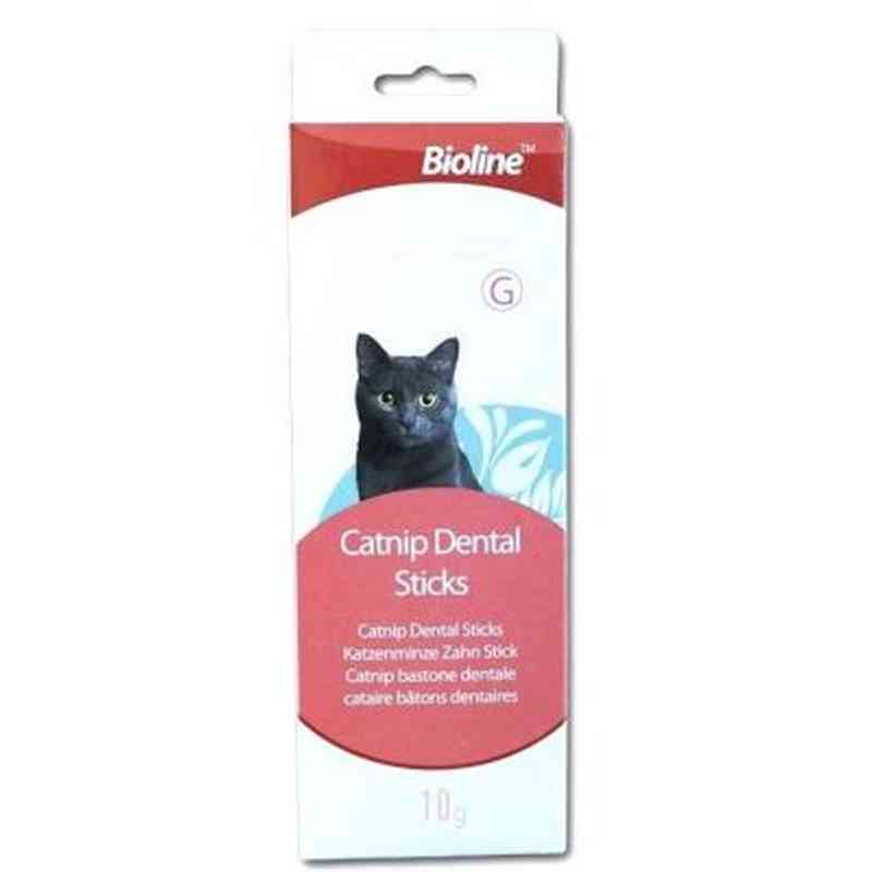 Bioline Catnip Dental para Gatos Sticks 5 Unidades
