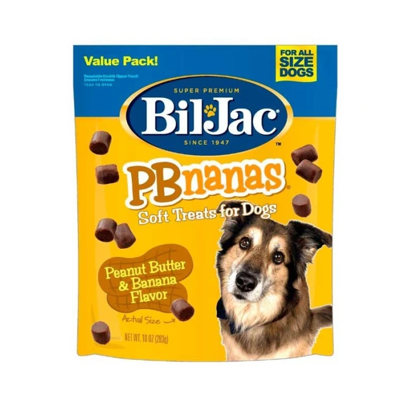 Bil Jac Pbnanas Snack Dog 283grs