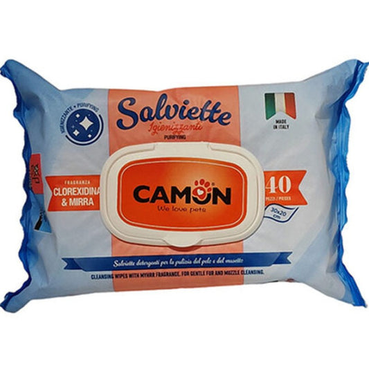 Camon Toallitas Clorexidina & Mirra 40 Unidades