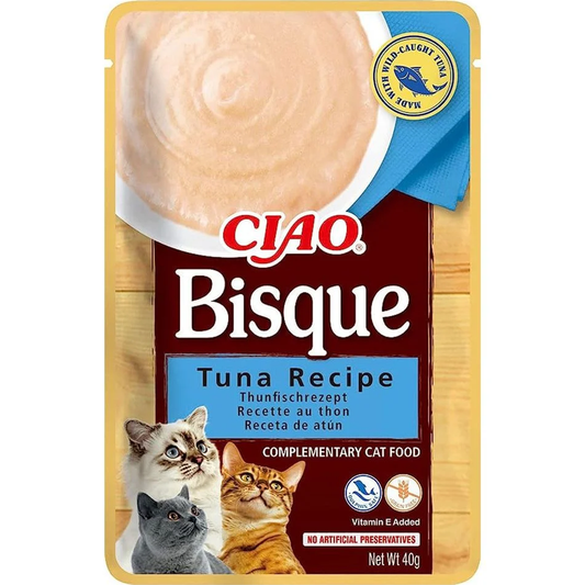 Churu Bisque Crema Para Gatos 40Grs