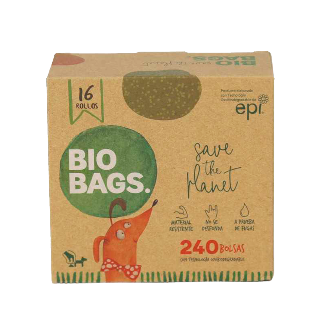 Bio Bags Bolsas De Desecho Oxibiodegradable 240Uni