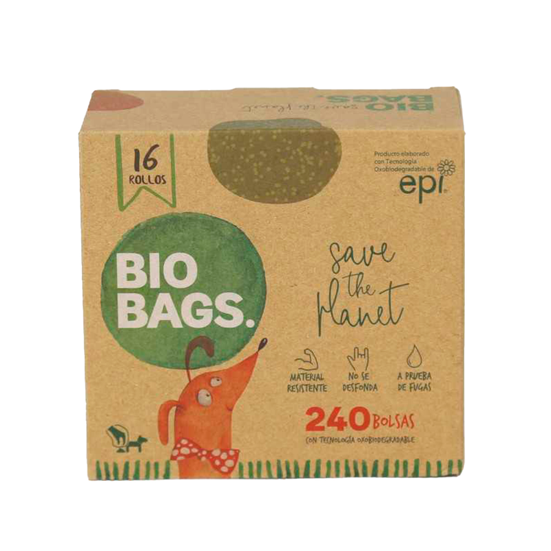 Bio Bags Bolsas De Desecho Oxibiodegradable 240Uni