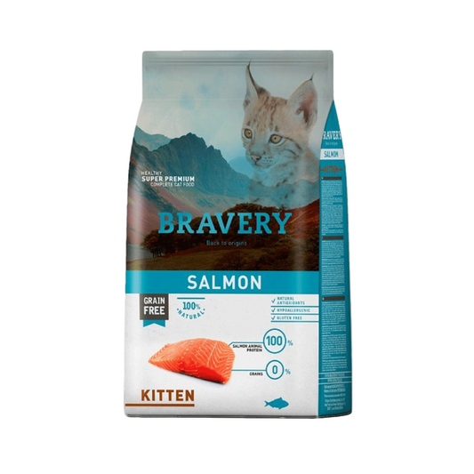 Bravery Kitten Salmon 2kg