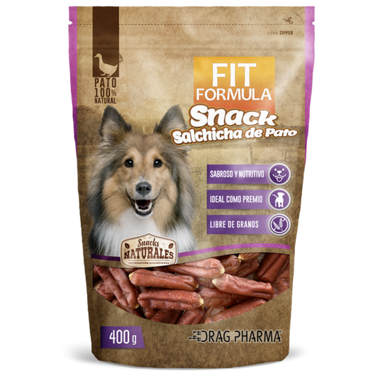 Fit Formula Snack Salchicha De Pato Perro 400G