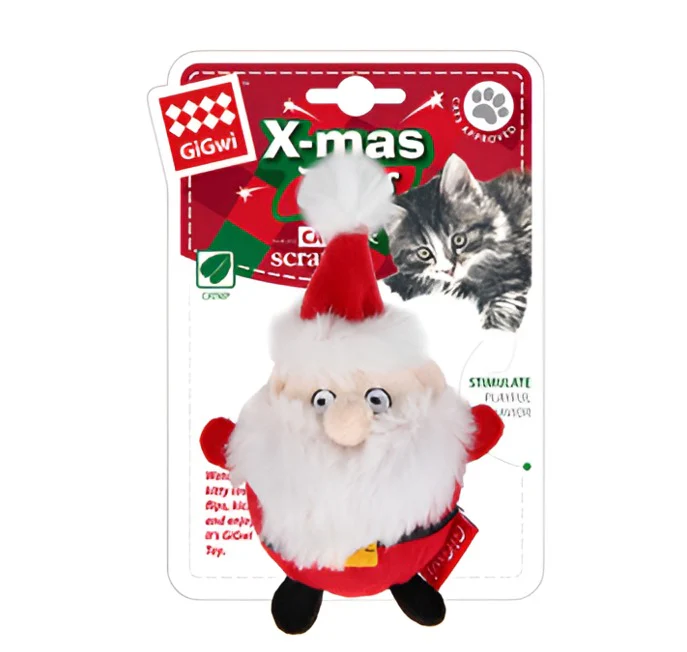 Gigwi Santa Claus Con Catnip Juguete Para Gatos