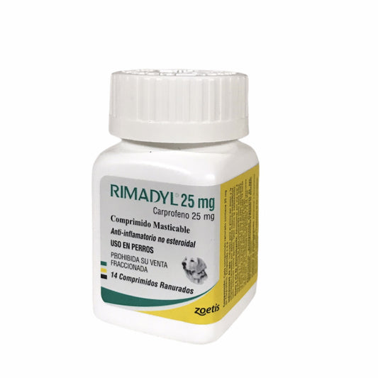 Rimadyl 25Mg Para Perros 14Comp.