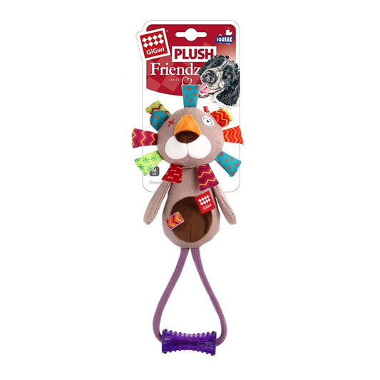 Gigwi Plush Friendz Lion  Peluche Para Perro M