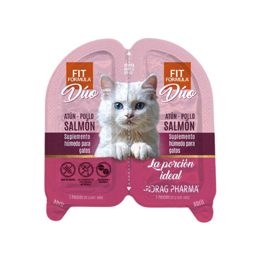 Fit Formula Duo Snack Húmedo Para Gatos 70Grs