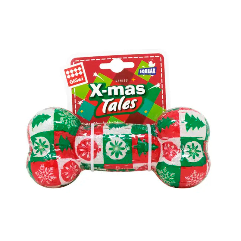 Gigwi Peluche Hueso Juguete Para Perro Talla S-M