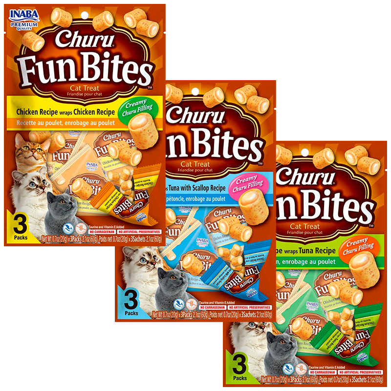 Churu Fun Bites Recipe Cat 60G