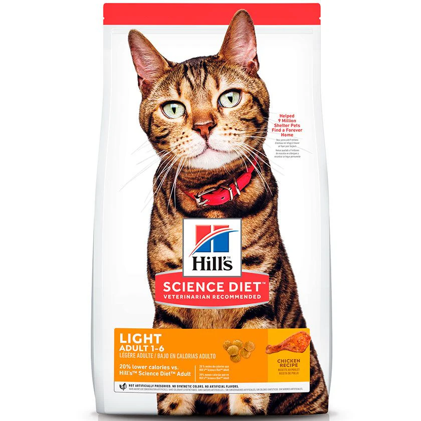 Hills Light Adult 1-6 Cat 1.81Kg Oferta Especial