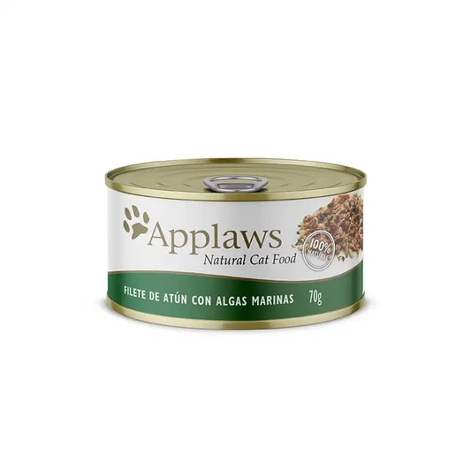 Applaws Enlatado Filete De Atun Con Algas Marinas Para Gatos 70gr