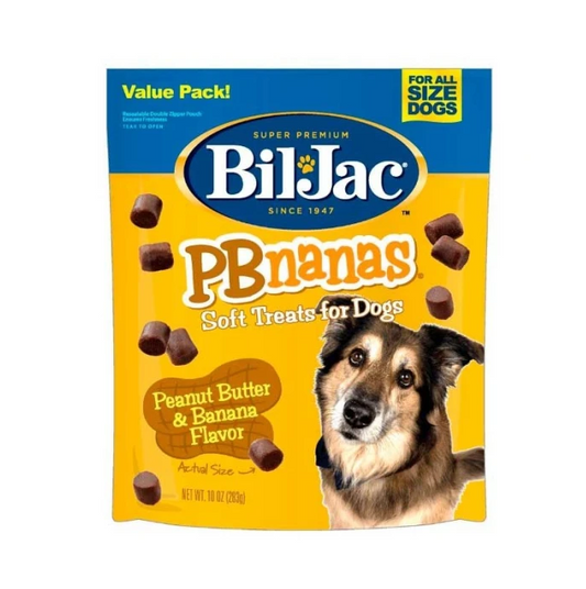Bil Jac Pbnanas Snack Dog 283grs