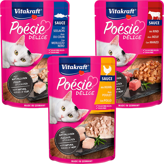 Vitakraft Poesie Delice - Alimento Humedo Gato 85G