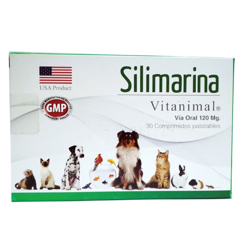 Silimarina Vitanimal 120 Mg 30 Comprimidos
