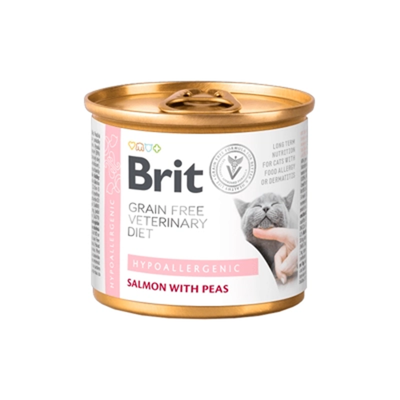 Brit Care Veterinary Diet Hipoalergenica Cat 200G
