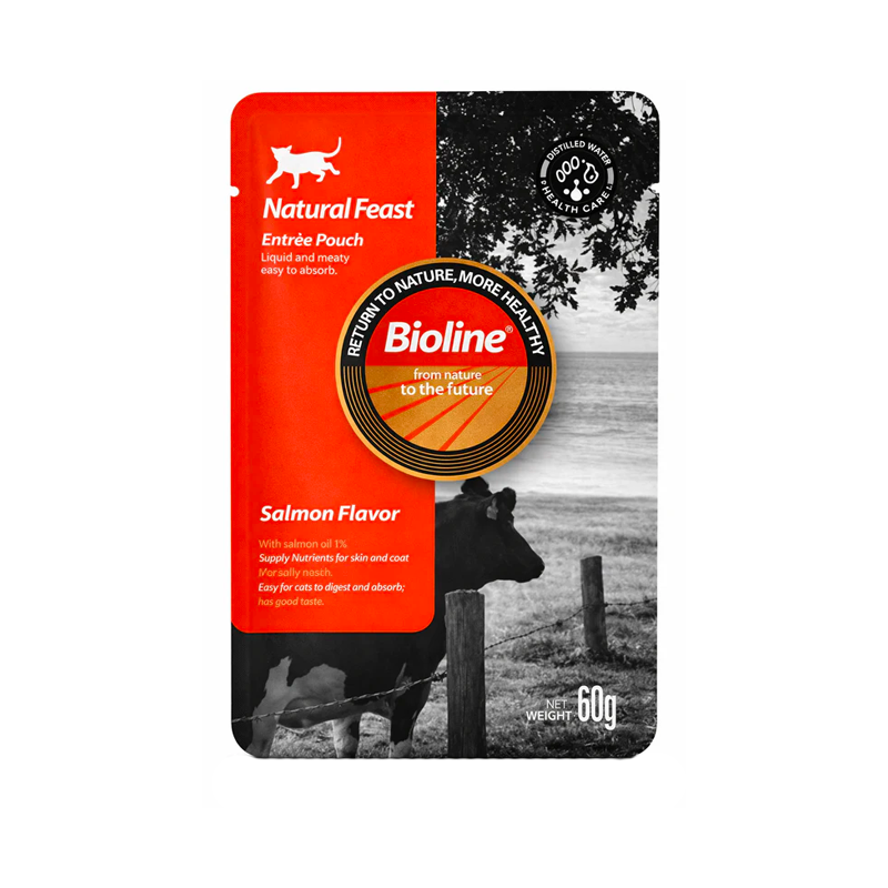 Bioline Pouch Meat Cat - Cremoso para Gatos 60G