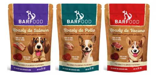 Barfood Roasty Snack Para Perros 80grs