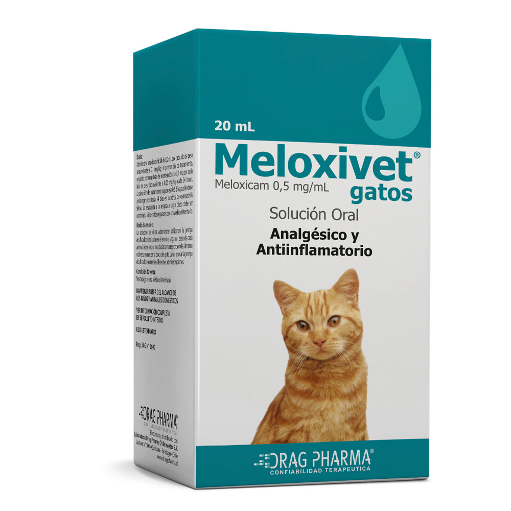 Meloxivet Suspensión Oral Para Gatos 60Ml