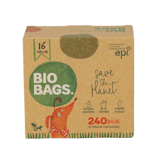 Bio Bags Bolsas De Desecho Oxibiodegradable 240Uni
