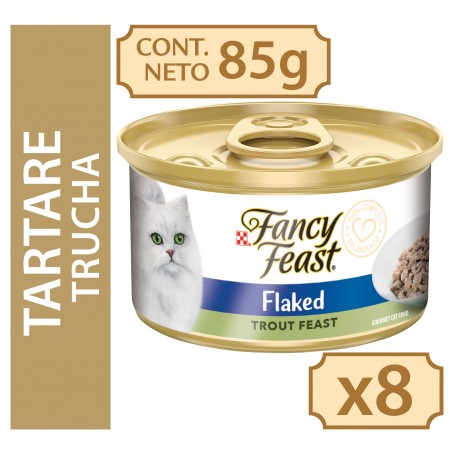 Pack 8 Unidades Fancy Tartare Trucha 85G