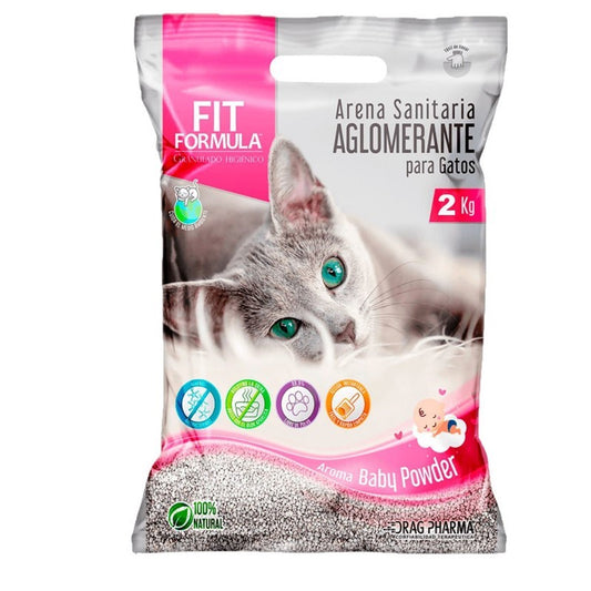 Fit Formula Arena Aglutinante Talco Bebe 10Kg
