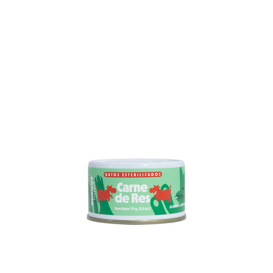 SuniSelecto Alimento Húmedo  Carne de Res Para Gato Esterilizado 79 Gr