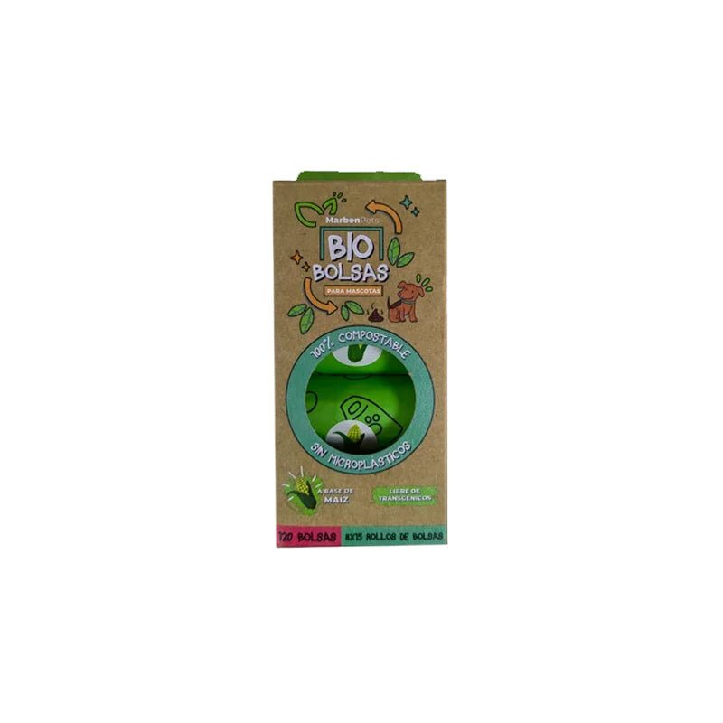 Bio Bolsas De Desecho Compostable 120Unidades