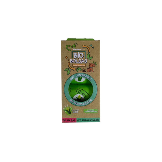 Bio Bolsas De Desecho Compostable 120Unidades