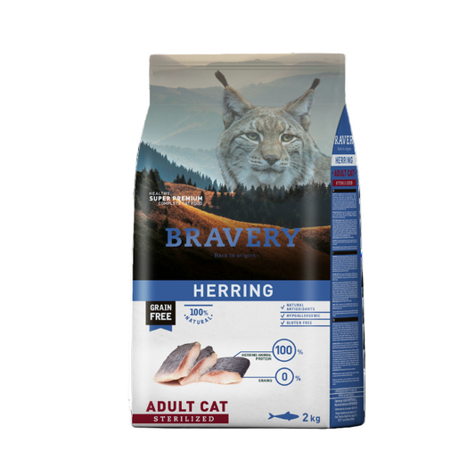 Bravery  Adult Cat Sterilized Herring