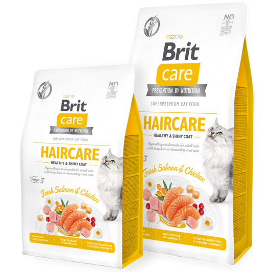 Brit Care Haircare Adult Cat - Salmon Y Pollo Fresco