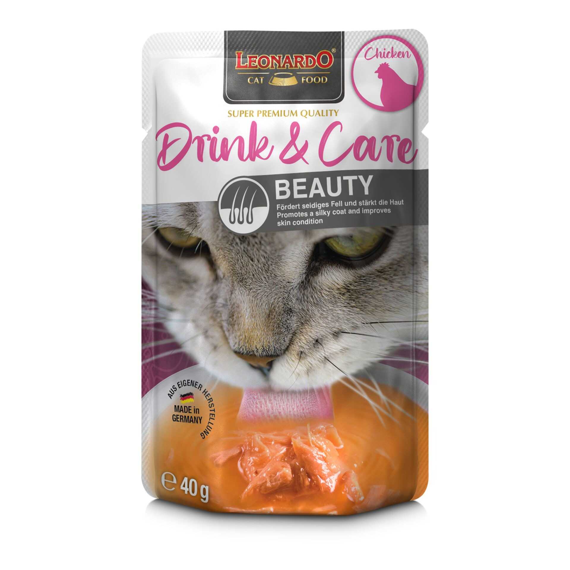 Leonardo Drink & Care Beauty Sopa Pollo 40G