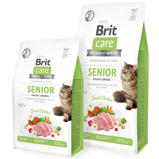 Brit Care Senior Weight Control Cat - Pollo Fresco