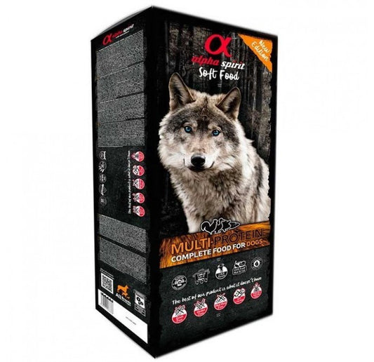 Alpha Spirit MultiProtein Alimento Semihúmedo Natural Formato 9 kg