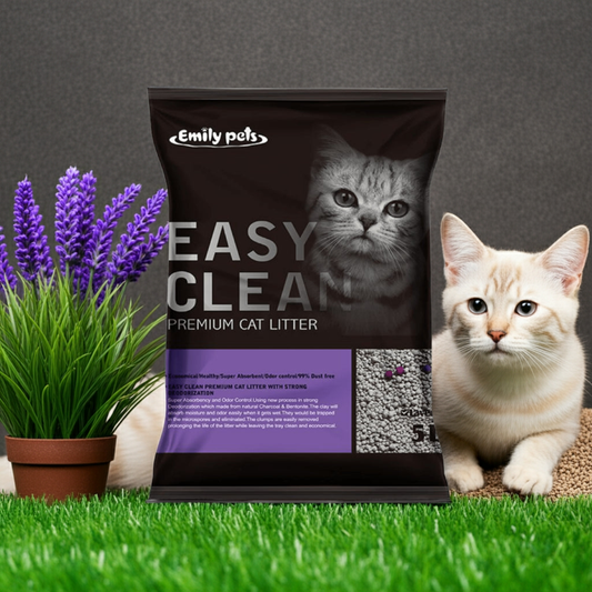 Easy Clean Arena Aglutinante Aroma Lavanda 4kg