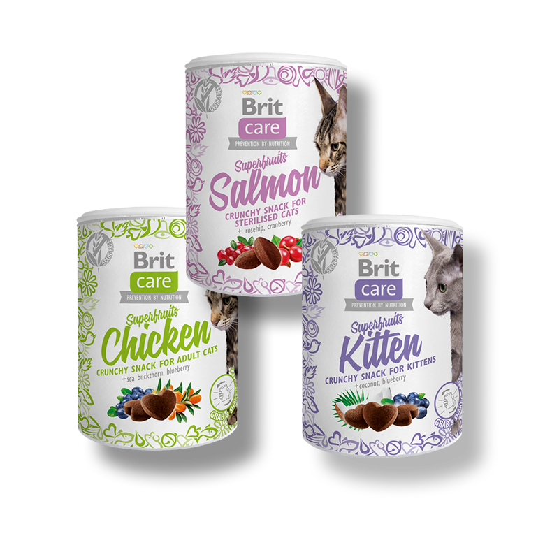 Brit Care Superfruits Snack Cat 100G