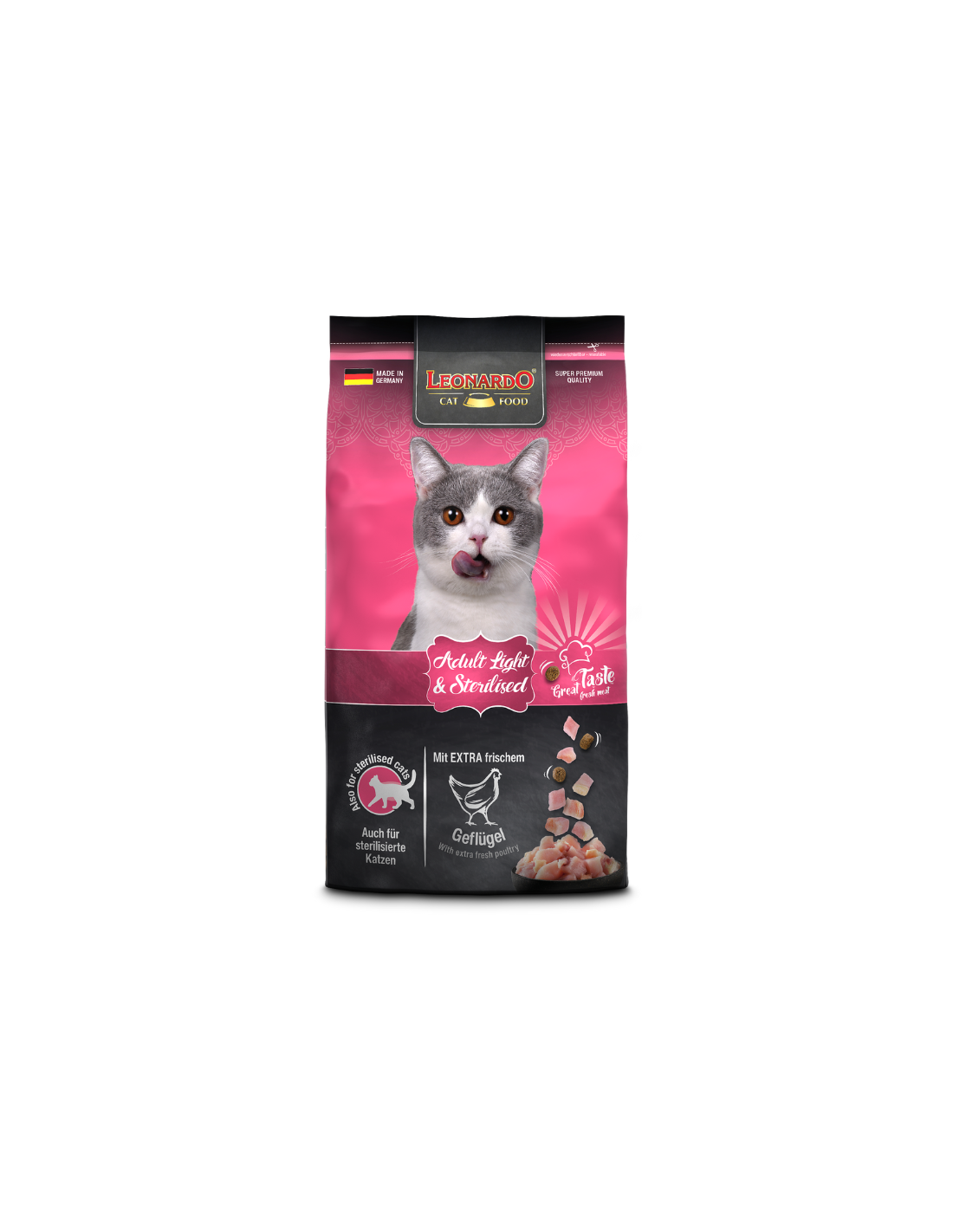 Leonardo Adult Cat Light & Sterilised 7.5Kg