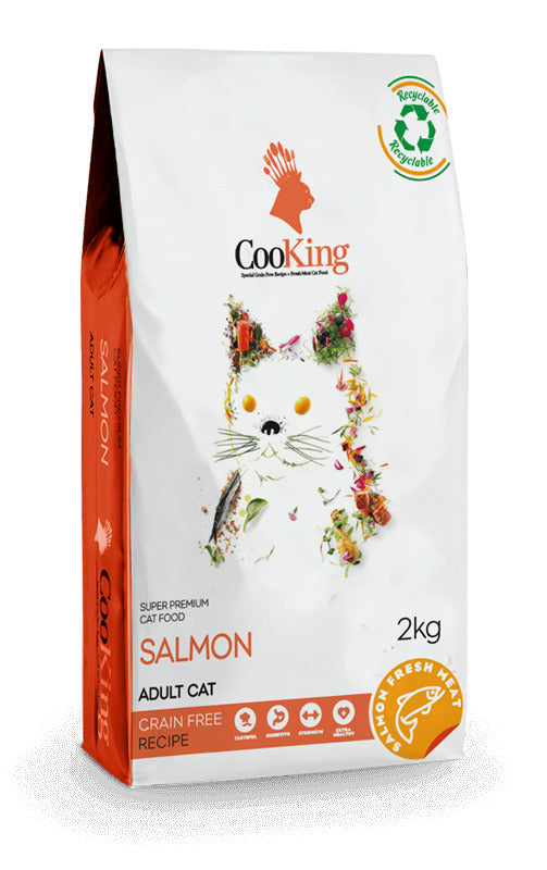 Cooking Adult Cat Salmon