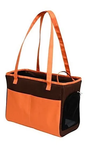 Maxpet Bolso Cartera Para Mascotas Color Naranjo