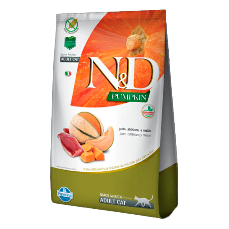 N&D Gato Adulto Calabaza Y Pato 1.5Kg