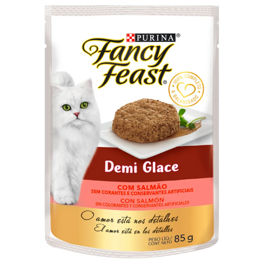 Fancy Pouch Demi Glace Salmón 85Gr