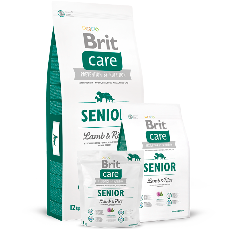 Brit Care Senior Lamb & Rice Dog