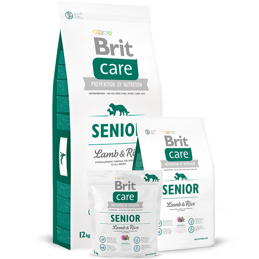 Brit Care Senior Lamb & Rice Dog