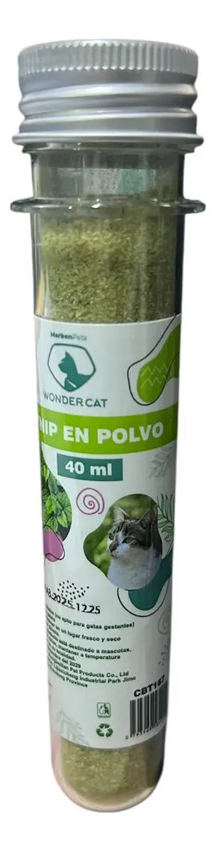 Wonder Cat Catnip en Polvo Para Gatos 40Gramos