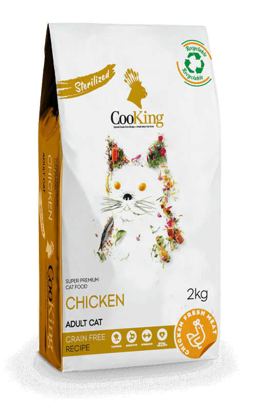 Cooking Sterilized Chicken Adult Cat