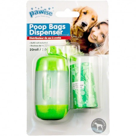 Pawisse Dispensador Con Bolsas de Desechos