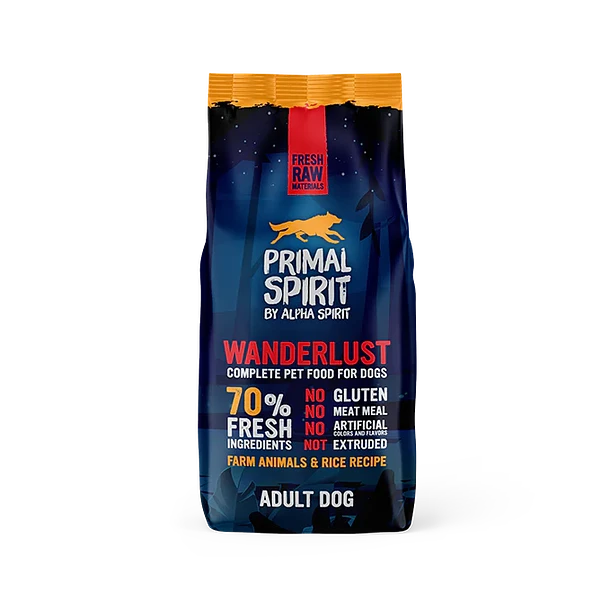 Primal Spirit Wanderlust Adult Dog 1Kg
